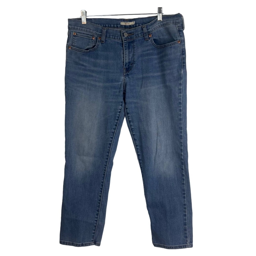 Levi's Faded Boyfriend‎ Cropped Jeans SZ 31
